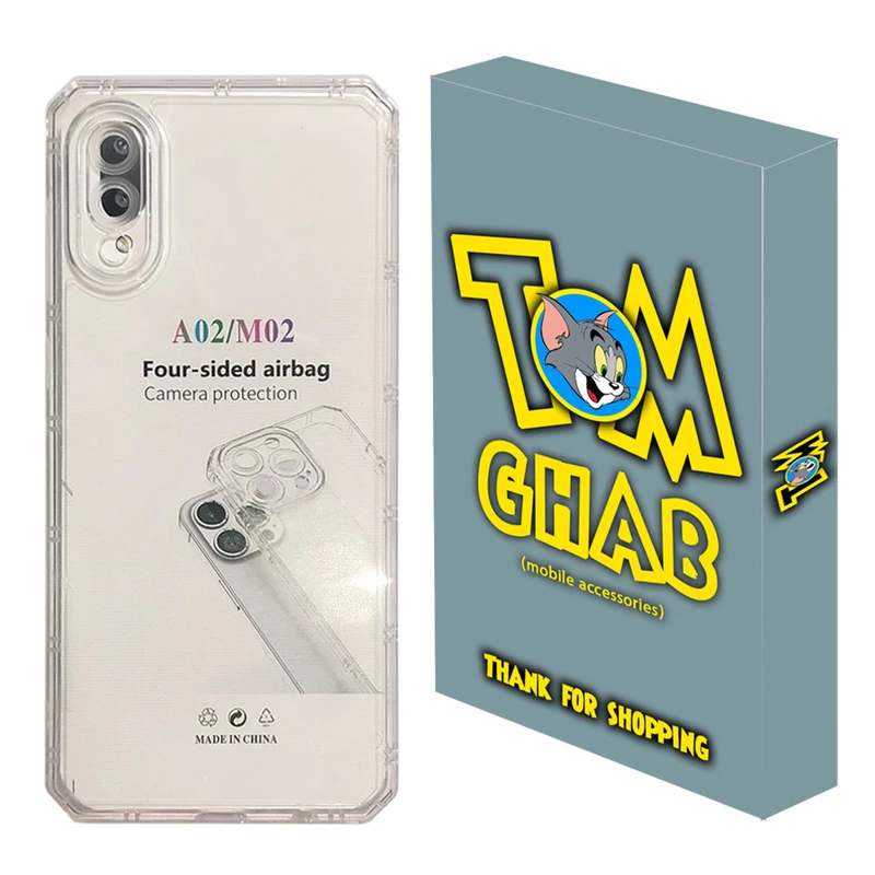 کاور تام قاب مدل ژله ای مناسب برای گوشی موبایل سامسونگ Galaxy A02
