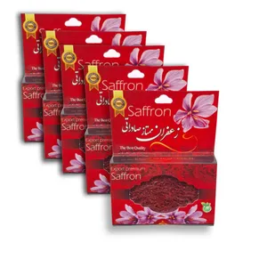 زعفران سرگل - 1 گرم بسته 5 عددی
