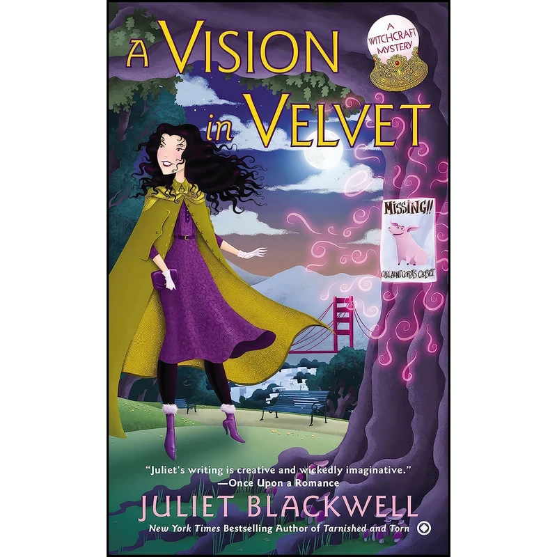 کتاب A Vision in Velvet  اثر Juliet Blackwell انتشارات Berkley