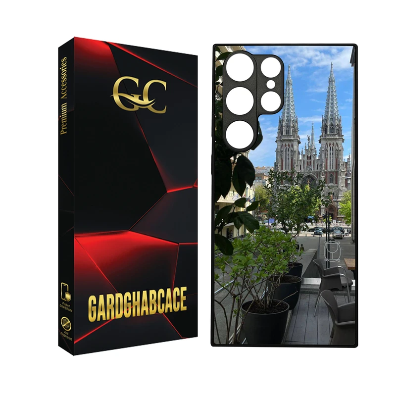 کاور گارد قاب کیس مدل دخترانه T مناسب برای گوشی موبایل سامسونگ Galaxy S23 Ultra  