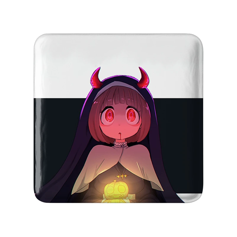 پیکسل خندالو طرح ماکو انیمه کیل لا کیل مدل مربعی کد 32348