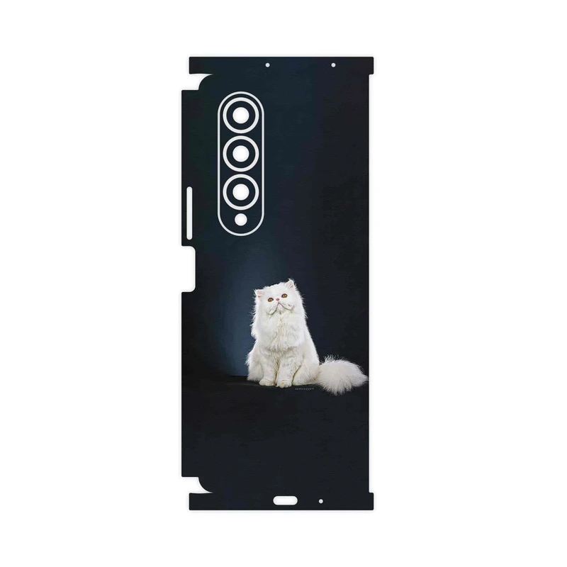 برچسب پوششی ماهوت مدل Persian_cat-FullSkin مناسب برای گوشی موبایل سامسونگ Galaxy Z Fold4