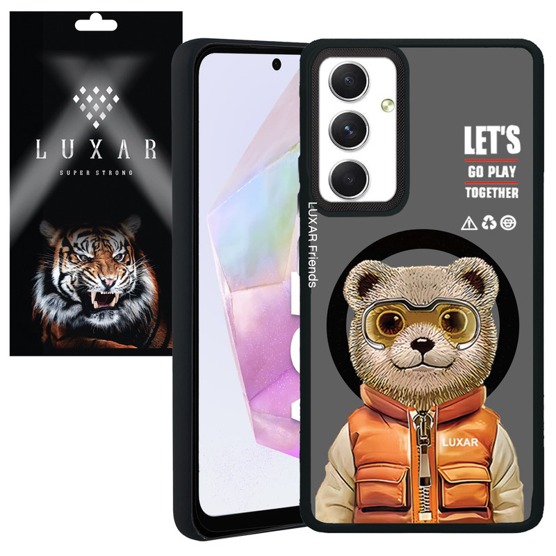 کاور لوکسار مدل Teady Bear مناسب برای گوشی موبایل سامسونگ Galaxy A35 / A35 5G