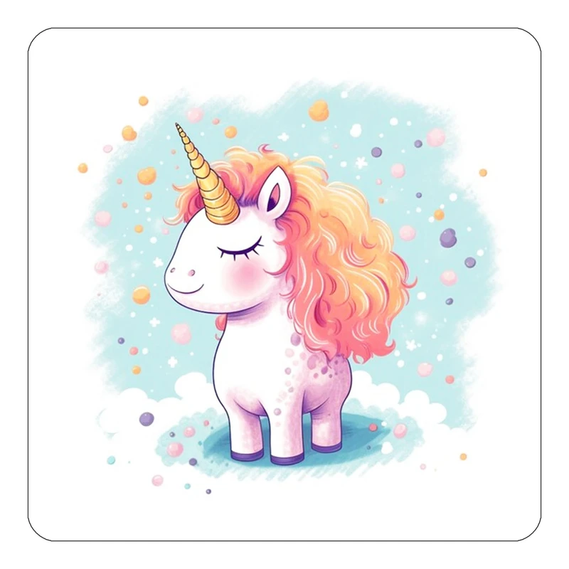 مگنت کاکتی طرح اسب تک شاخ و یونیکورن مدل mp32161