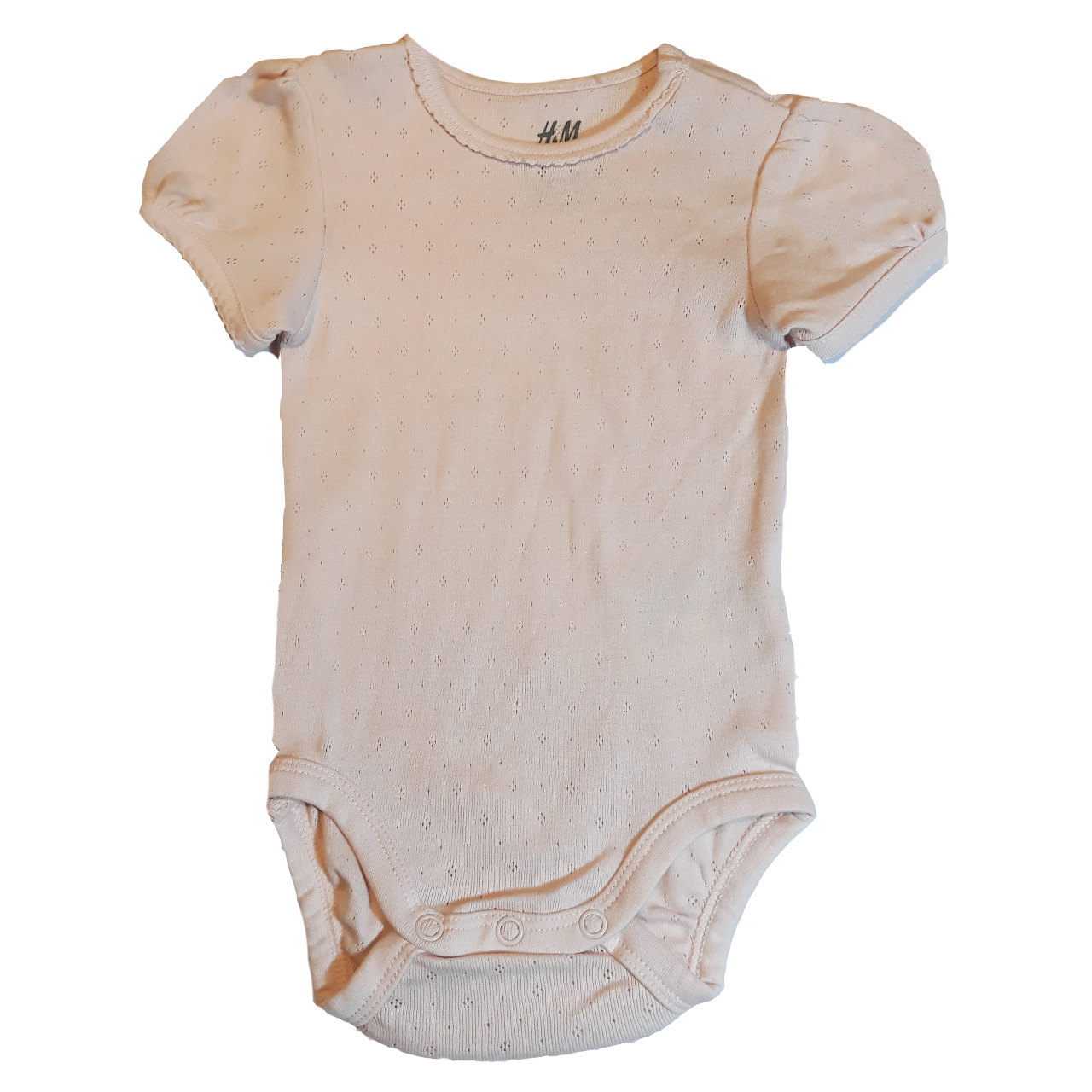 بادی آستین کوتاه نوزادی اچ اند ام مدل 120