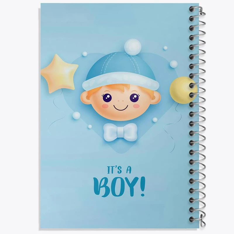 دفتر مشق 100 برگ خندالو طرح تعیین جنسیت کد 10952