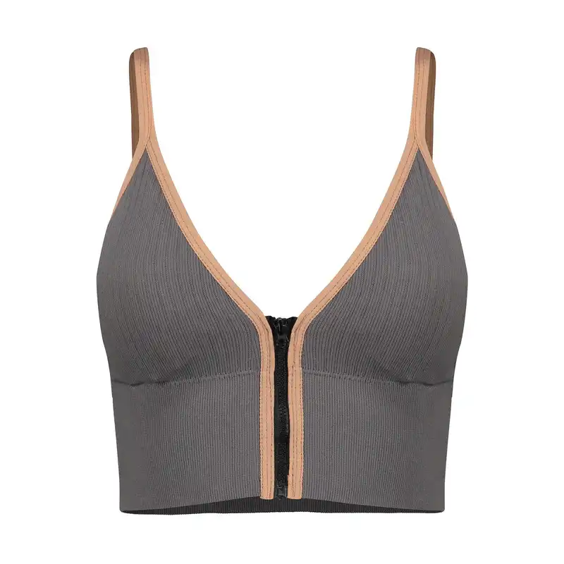 نیم تنه ورزشی زنانه مدل زیپ دار