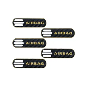 برچسب خودرو طرح ایربگ کد 10806B مناسب برای پژو 206 بسته 5 عددی