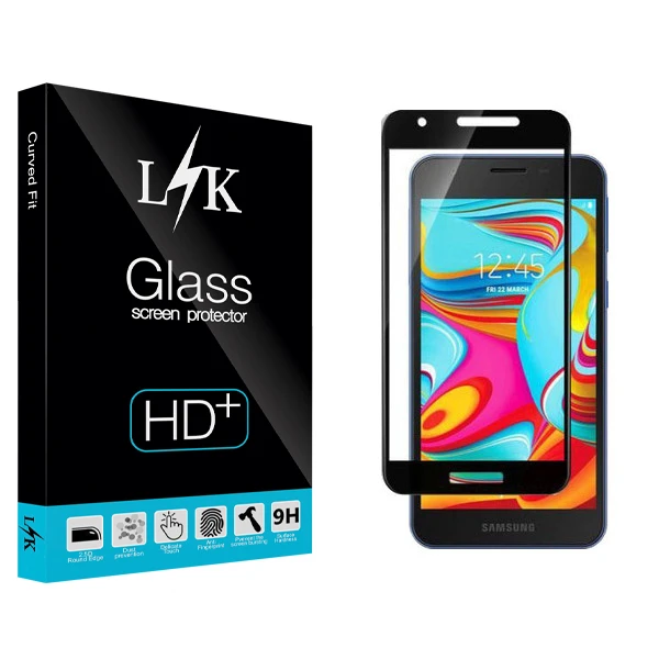 محافظ صفحه نمایش ال کی مدل Hard glass مناسب برای گوشی موبایل سامسونگ Galaxy A2 Core