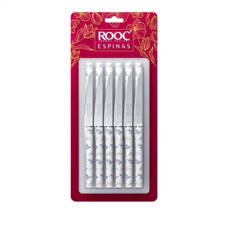 چاقو میوه خوری روک مدل اسپیناس کد 01 بسته 12 عددی