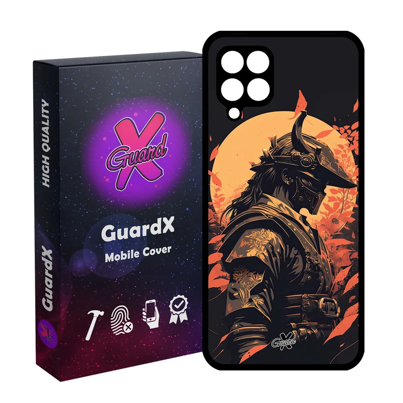 کاور گارد ایکس طرح Samurai مدل Glass10610 مناسب برای گوشی موبایل سامسونگ Galaxy A12/M12/F12