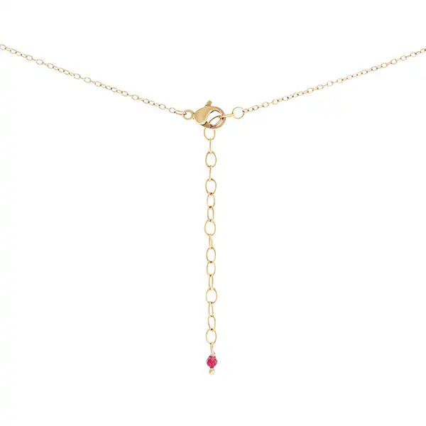 گردنبند زنانه زرسام مدل گلزار همدم کد 10015025