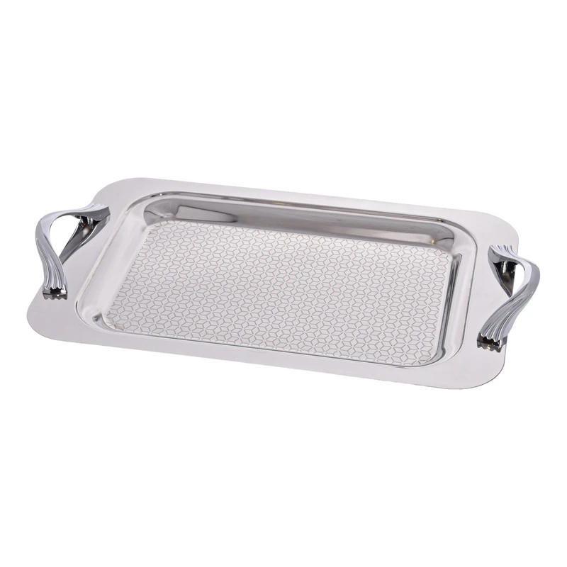 سینی دسته دار یونیک کد 04 - 4033 سایز 30*51 سانتی متر