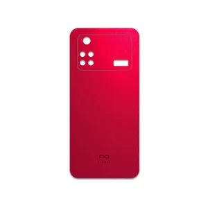 MAHOOT Matte-Warm-Red Cover Sticker for Xiaomi Poco M4 Pro 4G
