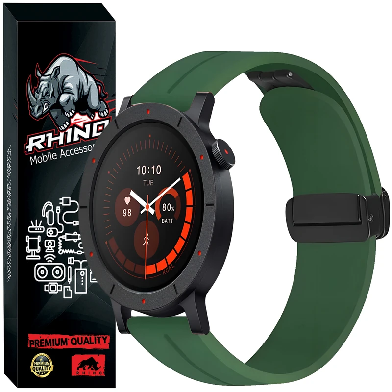 بند راینو مدل Magnetic مناسب برای ساعت هوشمند ناتینگ CMF Watch 3 Pro / CMF Watch Pro 3 22MM