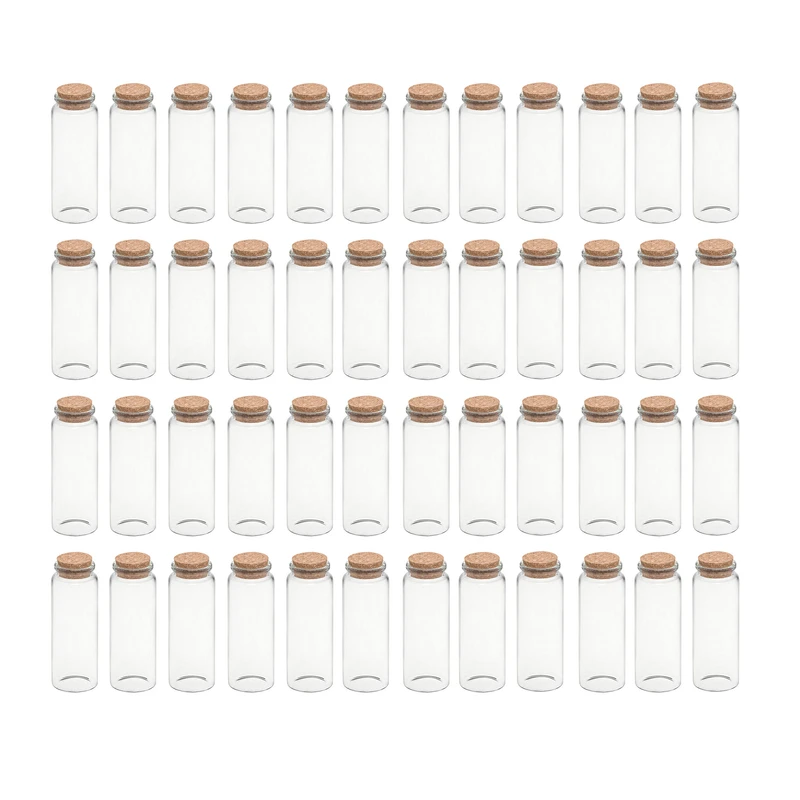 جای ادویه مدل چوب پنبه گرد کد S1-48 مجموعه 48 عددی