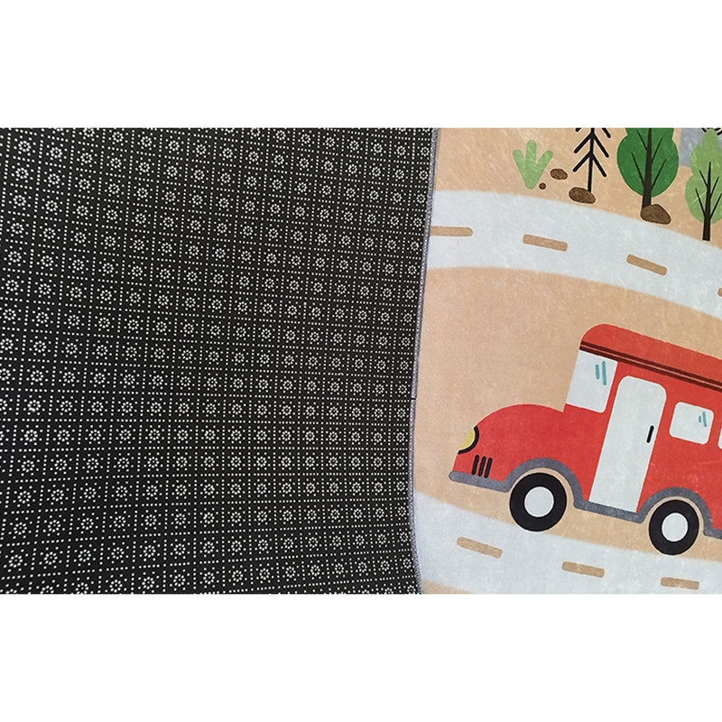 فرش پارچه ای مدل فرشینه کد G2028