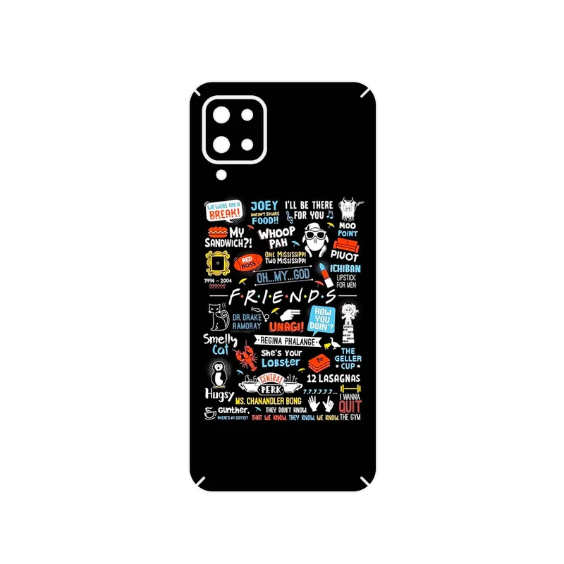 برچسب پوششی ماهوت مدل Friends 2 مناسب برای گوشی موبایل سامسونگ Galaxy A12 Nacho