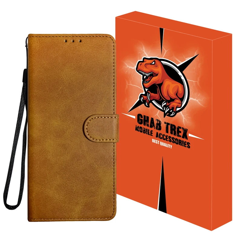 کیف کلاسوری قاب تی رکس مدل CLUX مناسب برای گوشی موبایل سامسونگ Galaxy A03 به همراه بند