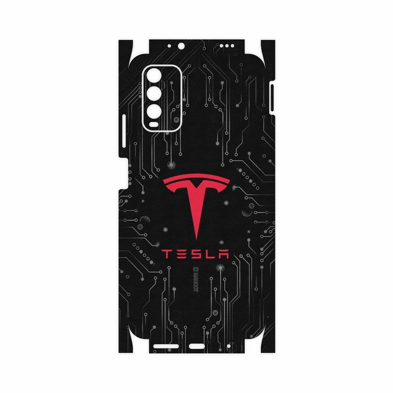 برچسب پوششی ماهوت مدل TESLA-FullSkin مناسب برای گوشی موبایل شیائومی Redmi 9T