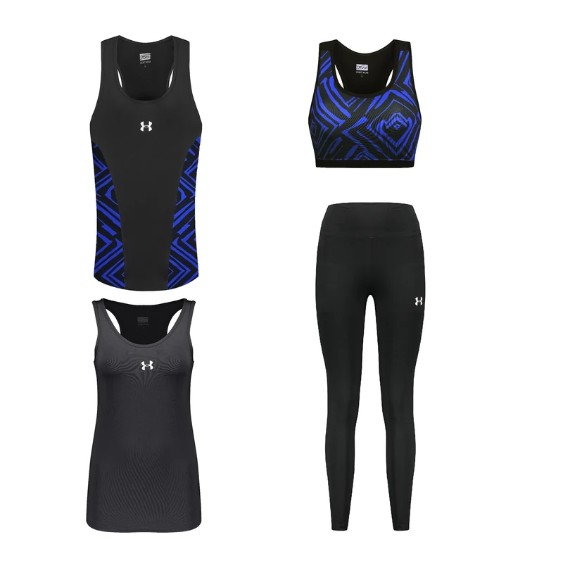 ست چهار تکه لباس ورزشی زنانه مدل 1902-8101-9101-4104