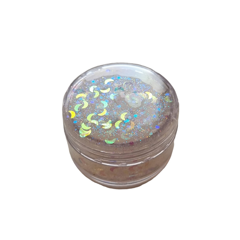 گلیتر مو و چشم استار مدل ماه