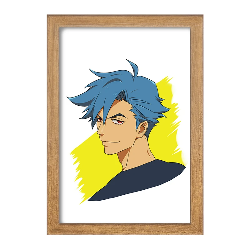 تابلو خندالو مدل کامینا و انیمه گورن لاگان کد 32303