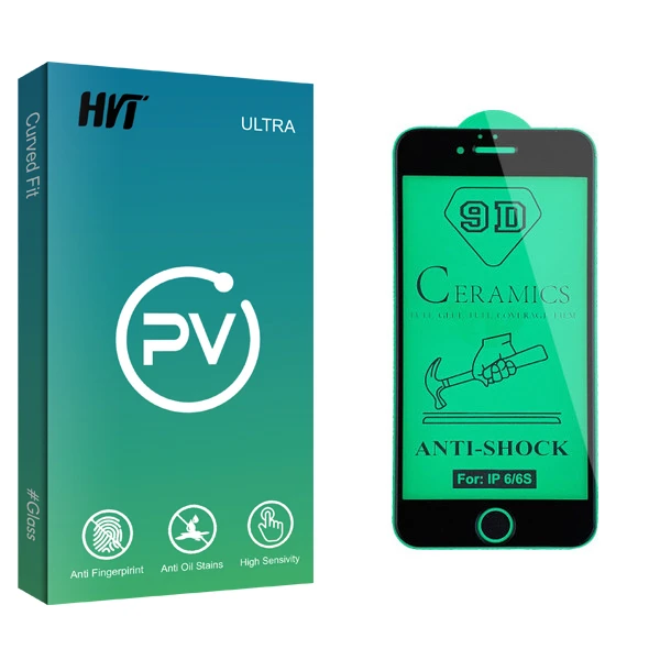 محافظ صفحه نمایش سرامیکی اچ وی تی مدل PV glass مناسب برای گوشی موبایل اپل iPhone 6