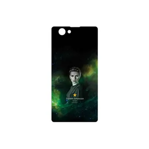 MAHOOT Scarlett Johansson Cover Sticker for Sony Xperia Z1 Compact