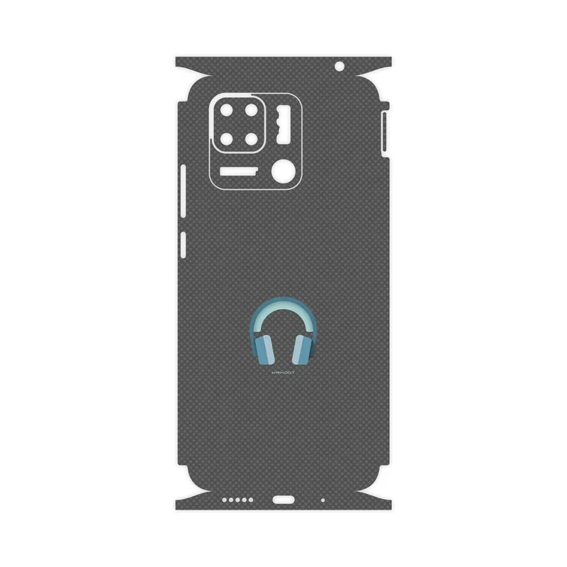 برچسب پوششی ماهوت مدل Minimal Headphone Icon-FullSkin مناسب برای گوشی موبایل شیائومی Redmi 10 Power