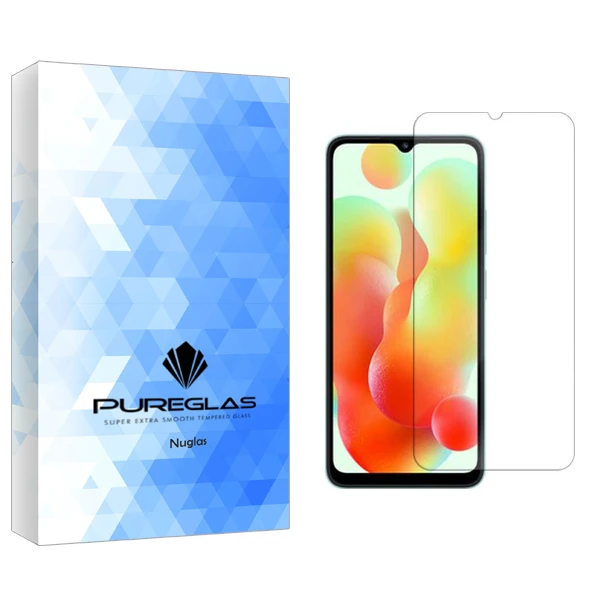 محافظ صفحه نمایش پیور گلس مدل NuGlas Null مناسب برای گوشی موبایل شیائومی Redmi 10C