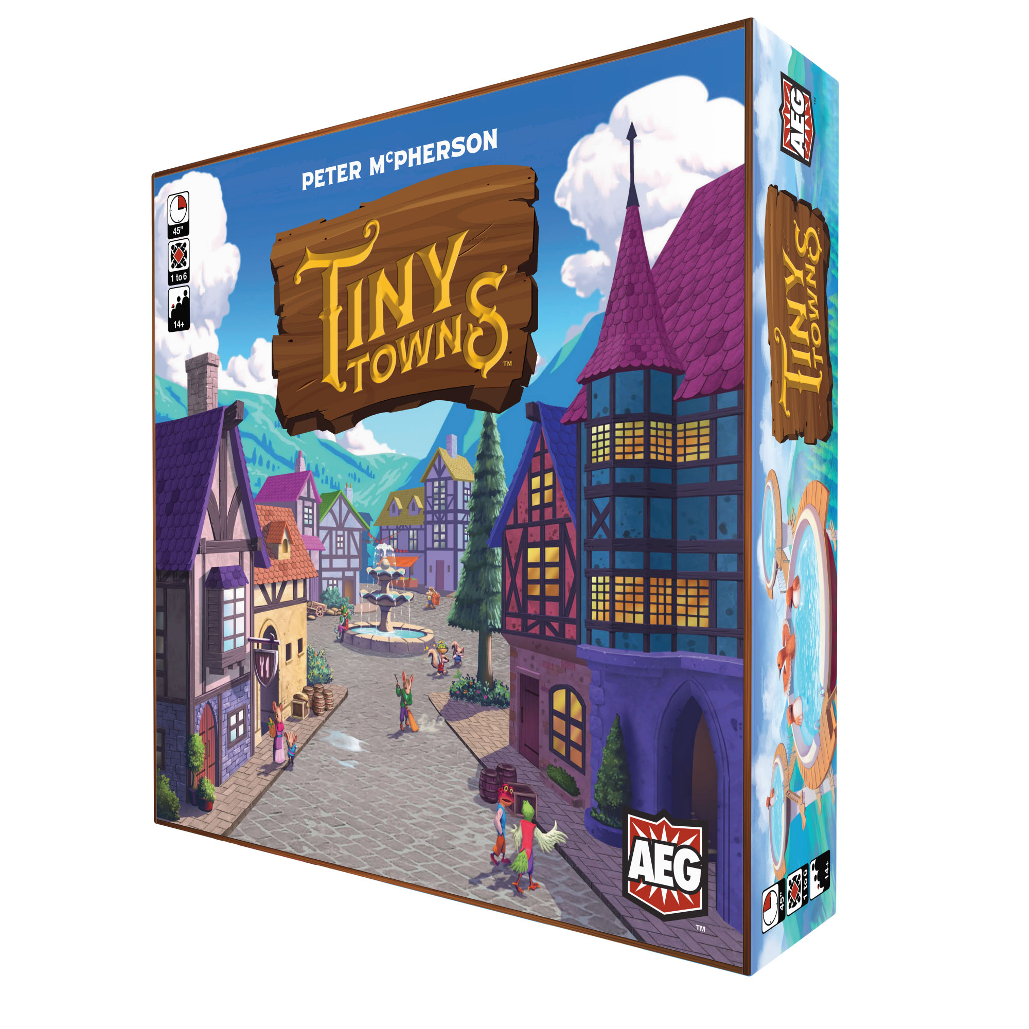 بازی فکری مدل Tiny Towns