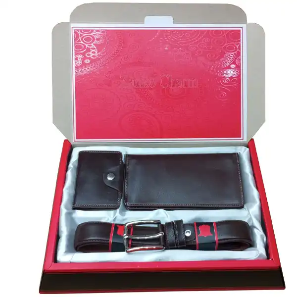 ست هدیه چرم زانکو مدل Zs-2244