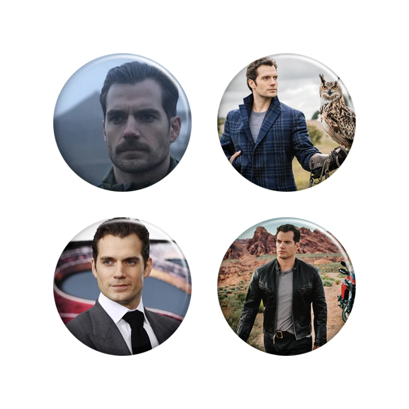 پیکسل ابیگل طرح Superman Henry Cavill کد 035 مجموعه 4 عددی