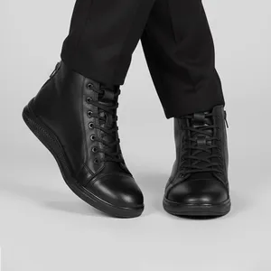 نیم بوت مردانه چرم آفتاب مدل SH 606