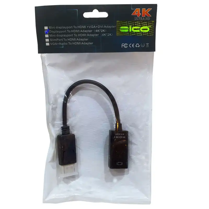 مبدل Display Port به HDMI  مدل Ultra 4K