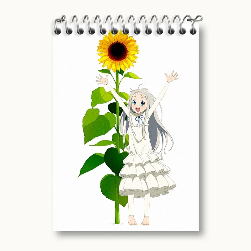 دفتر یادداشت 50 برگ خندالو مدل میکو هونما انیمه آنوهانا کد 31991