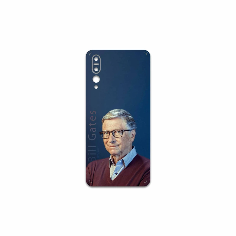 برچسب پوششی ماهوت مدل Bill Gates مناسب برای گوشی موبایل هوآوی P20 Pro