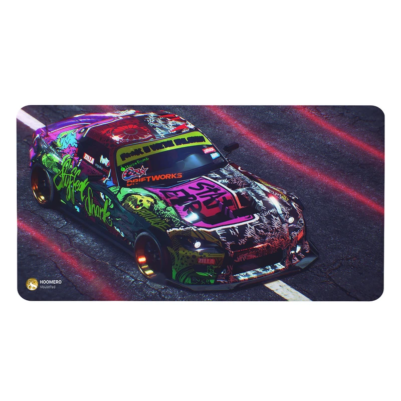 ماوس پد هومرو مدل MX1890 طرح ماشین 