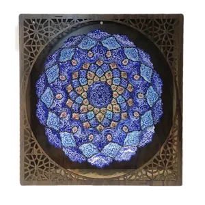 بشقاب میناکاری مدل کمربندی کد 106