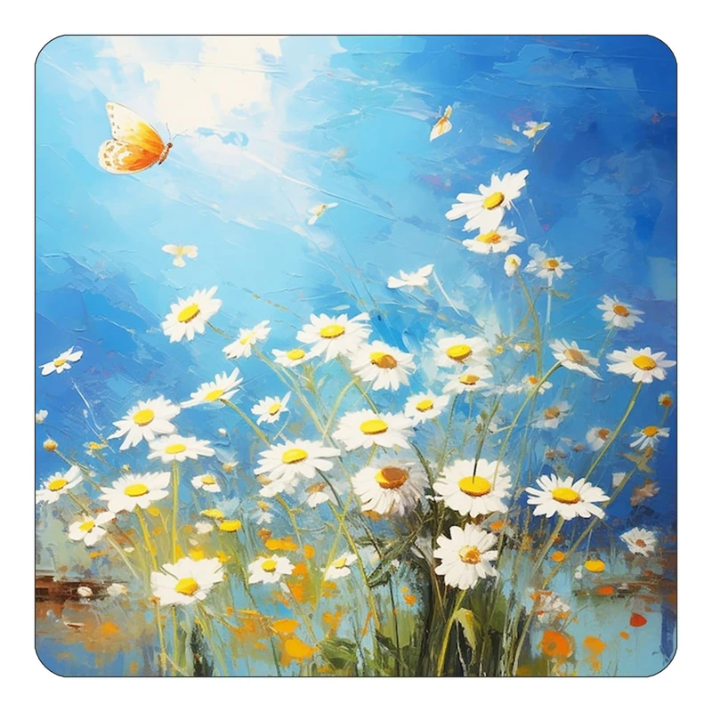 مگنت کاکتی طرح نقاشی رنگ روغن مدل mp71189