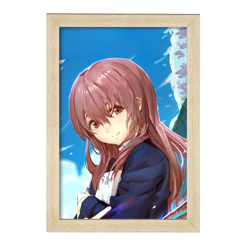 تابلو خندالو مدل شوکو نیشیمیا انیمه سایلنت ویس A Silent Voice  کد 15827
