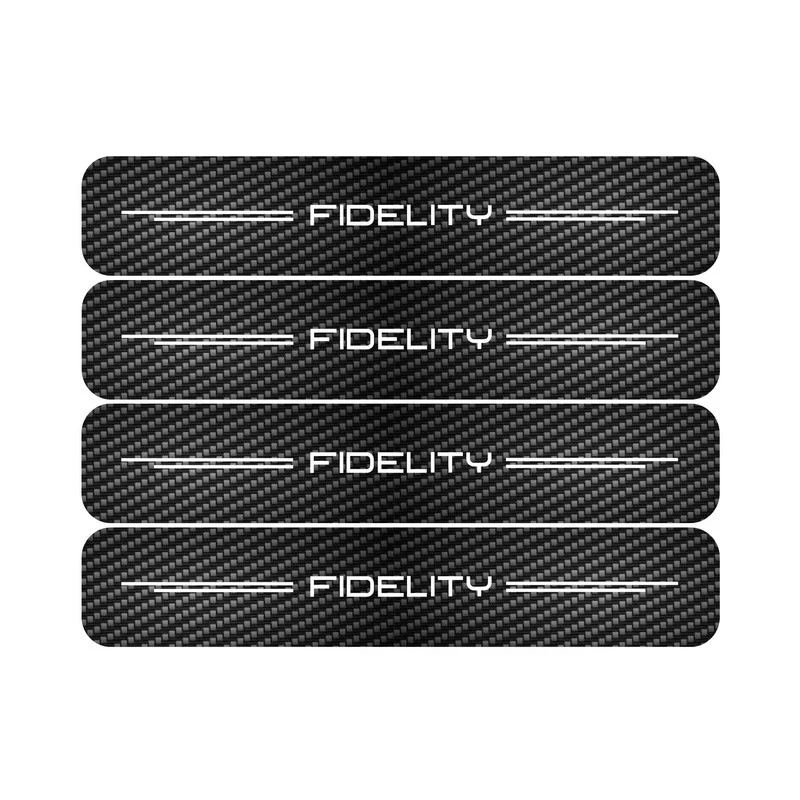 برچسب بدنه خودرو رادیانس مدل کربن کد J11 مناسب برای فیدیلیتی بسته 4 عددی