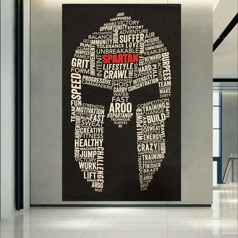 تابلو شاسی طرح انگیزشی مدل گیم Spartan کد AR1183