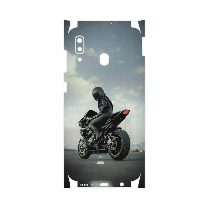 برچسب پوششی ماهوت مدل Motorcycling-FullSkin مناسب برای گوشی موبایل سامسونگ Galaxy M10s