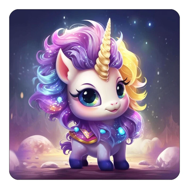 مگنت کاکتی طرح اسب تک شاخ و یونیکورن مدل mp29287