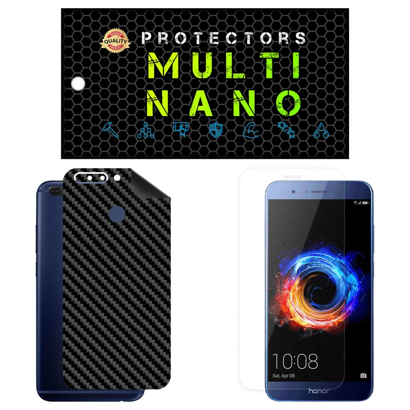 محافظ صفحه نمایش مولتی نانو مدل X-SFC مناسب برای گوشی موبایل آنر 8 Pro به همراه برچسب پوششی