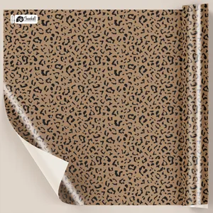 کاغذ کادو صدفی طرح پلنگی بسته 2عددی