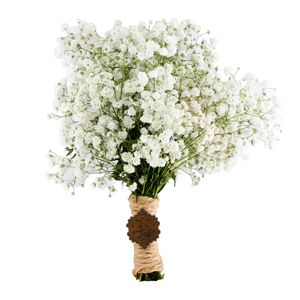 دسته گل ژیپسوفیلا سفید هیمان مدل عروس کد 1100