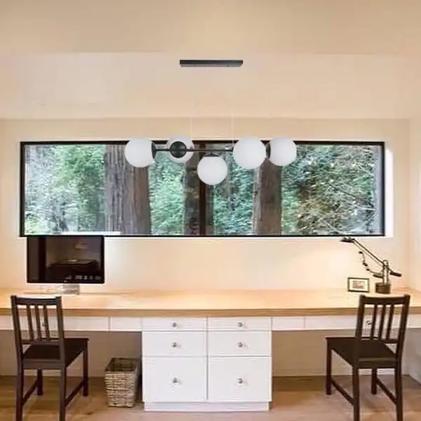 لوستر 5 شعله مدل مولکولی adli018